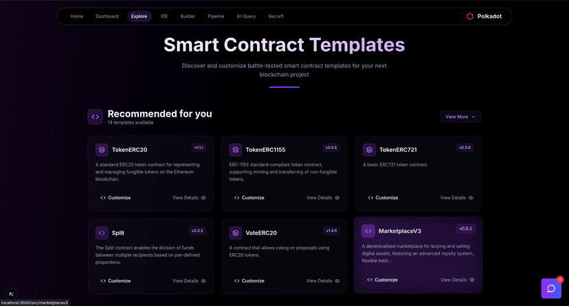 Smart Contract IDE